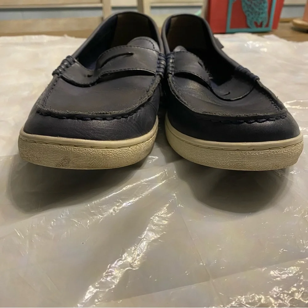 Cole Haan Leather Loafers in Navy. SZ 12 M Worn 2X